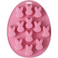 2105-5760 Wilton Easter Bunny Shaped Silicone Treat Mold