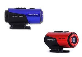 iON Cool-iCam S3000B (Blue) + iON Cool-iCam S3000 (Red) Waterproof Action Camcorder with 720p HD Video (Two Cameras)