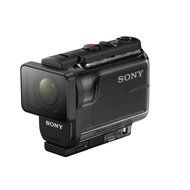 Sony HDR-AS50/B Full HD 1080p Action Cam with 32GB MicroSD Card &amp; Battery Pack Bundle N3