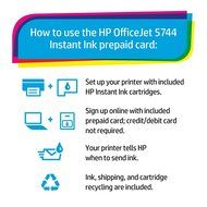 HP OfficeJet 5744 All-in-One Printer with Wireless &amp; Mobile Printing, includes 6 months of Instant Ink (B9S82A) N10