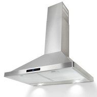 AKDY 30'' 400 CFM Convertible Wall Mount Range Hood N4