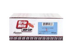 Grip-Rite GC134 1-3/4-Inch Round Plastic, 2,000 Count by Grip-Rite