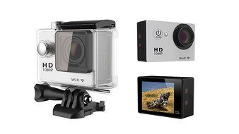 Crelander&reg; W9 wifi HD 1080P waterproof Digital Sports Action Camera DV 30M diving camera 2 inch LCD full Remote... N2