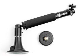 XSories Fix/Tilt &amp; Shoot Camera Mount System, Magnet and Suction Mounts, Detachable Angle Adjuster, Telescopic...