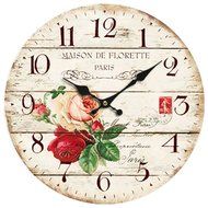MuLuo Wooden Wall clocks home watches for Living room office den bedroom E N4