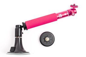 XSories Fix/Tilt &amp; Shoot Camera Mount System, Magnet and Suction Mounts, Detachable Angle Adjuster, Telescopic... N5