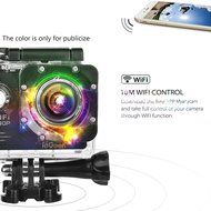 ieGeek Action Camera, Wifi 2 inch 1080P FHD Sport DV (NT96655 Chip), 14MP Waterproof Camcorder with 170&deg; Wide-Angle... N2