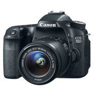 Canon EOS 70D 20.2 MP DSLR with EF-S 18-55mm IS STM and Dual Pixel CMOS AF + Canon 70-300mm f/4.0-5.6 EF IS AF...