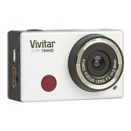 Vivitar DVR783-SIL 5.1MP Digital Action Camcorder with Bike and Helmet Mount (Silver) N24