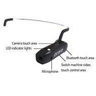 Ordro Head Strap Action Mini Camera with Hand Free Bone Conductive Bluetooth Headset Touch Control N3