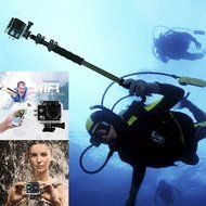 HTRise digital video camera camcorder, HD 4K 30fps 16MP WiFi with Waterproof for Action Sports Diving