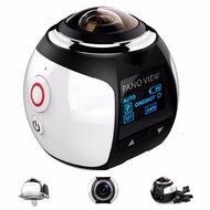 OUTERDO Sport Camera Wireless 360 Degree Panoramic Camera 3D VR Action Sports Camera Wifi 16MP HD 30fps Waterproof... N2