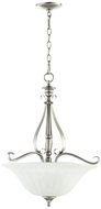 Quorum International 8194-3-64 Randolph 3 Light Pendant, Classic Nickel