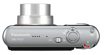 Panasonic DMC-FX07K 7.2MP Digital Camera with 3.6x Optical Image Stabilized Zoom (Black) N3