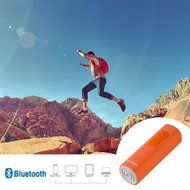 Uchoir Mini Portable Bluetooth Wireless Speakers, Waterproof Outdoor Speakers, 2200mAh Power Bank with LED Flashlight... N12