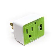 Satechi Compact USB Surge Protector for Charging MP3 Players, iPhone, Blackberry, Android, and Windows Mobile...