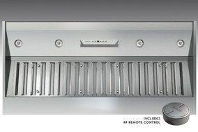 Zephyr AK9352AS 1200 CFM 54 Inch Wide Insert Range Hood with Halogen Lighting an, Stainless Steel N3