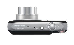 Panasonic Lumix DMC-FX33K 8.1MP Digital Camera with 3.6x Wide Angle MEGA Optical Image Stabilized Zoom (Black) N9