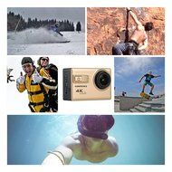 ICONNTECHS IT Ultra HD 4K Sport Action Camera WIFI 1080P 60fps HDMI 20MP+ 170 Degree Wide Viewing Angle Waterproof... N18