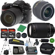 Nikon D7200 DSLR - International Version (No Warranty), 18-55mm f/3.5-5.6 DX VR, Nikon 70-300mm f/4-5.6G Nikkor...
