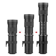 Andoer 420-800mm F/8.3-16 HD Super Telephoto Manual Zoom Lens for Canon Nikon Minolta Sony Pentax Olympus DSLR... N3
