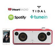 GGMM M3 Retro Wi-Fi/Bluetooth Stereo Wireless Leather Speaker | Featuring 40W Output, Multi-Room Play, Airplay... N4