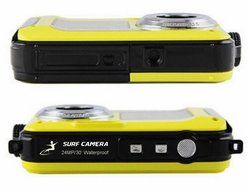 Surf Camera Floatable Action Sports Wearable Camera Yellow N3