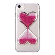 iPhone 7 Plus Case,Case for iPhone 7 Plus,ikasus Flowing Liquid Floating Hourglasses Love Heart Bling Glitter... N25