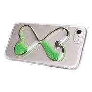 iPhone 7 Plus Case,Case for iPhone 7 Plus,ikasus Flowing Liquid Floating Hourglasses Love Heart Bling Glitter... N31