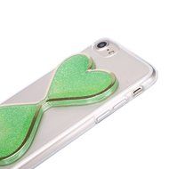 iPhone 7 Plus Case,Case for iPhone 7 Plus,ikasus Flowing Liquid Floating Hourglasses Love Heart Bling Glitter... N32