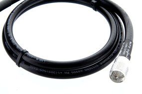 Times Microwave lmr400UF-pl259-uhf-2 Ultra Flex Coaxial Cable Jumper with Male Connectors and MPD Digital, 2' N2