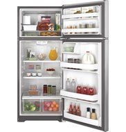 GE GIE18GSHSS 17.5 Cu. Ft. Stainless Steel Top Freezer Refrigerator - Energy Star N3