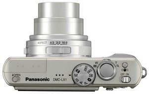 Panasonic Lumix DMC-LX1S 8MP Digital Camera with 4x Image Stabilized Optical Zoom (Silver) N2