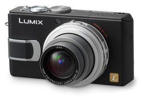 Panasonic Lumix DMC-LX1S 8MP Digital Camera with 4x Image Stabilized Optical Zoom (Silver) N3