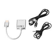 SIENOC 2 Packs Display Port DP Male to HDMI/F Connector Adaptor Pack of 2 Color Black N15