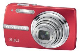 Olympus Stylus 820 8MP Digital Camera with 5x Optical Zoom (Blue) N7