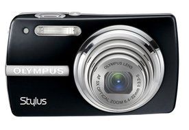 Olympus Stylus 820 8MP Digital Camera with 5x Optical Zoom (Blue) N8