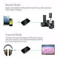 Bluetooth 4.1 Transmitter Receiver,Awkli 3.5MM Stereo Output Portable 2-in-1 Wireless Audio Adapter Car Kit for...