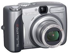 Canon PowerShot A710 IS 7.1MP Digital Camera with 6x Image-Stabilized Optical Zoom N2