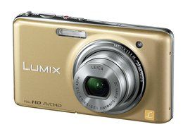 Panasonic Digital Camera LUMIX FX77@(Gold) DMC-FX77-N [International Version, No Warranty]
