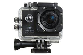 GVB GVB-CM Ultra HD 4k Wide Angle Sports Action Camera with Waterproof Housing (Black) N2