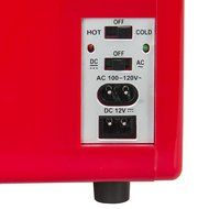 Portable Mini Fridge Cooler and Warmer Auto Car Boat Home Office AC &amp; DC Red N2
