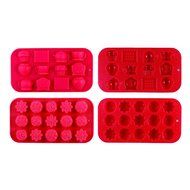 Joiedomi 8-Pieces Silicone Bakeware Set Including Muffin Cupcake Mold Baking Tray, Chocolate Candy Ice Molds,... N4