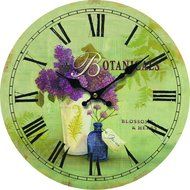 MuLuo Wooden Wall clocks home watches for Living room office den bedroom E N5