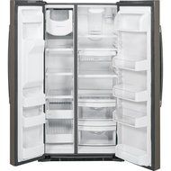 GE GSE25HMHES 36" Energy Star Rated and ADA Compliant Side by Side Refrigerator with 25.4 cu. ft. Capacity Adjustable... N2