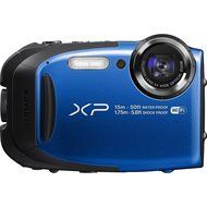 Fujifilm FinePix XP80 Waterproof Digital Camera with 2.7-Inch LCD (Blue)(Certified Refurbished)