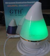 7 Color Ultrasonic Home Aroma Humidifier Air Diffuser Purifier Purifier Atomizer Essential Oil Diffuser Mist Maker... N7