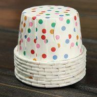 Chunlin 50pcs Paper Cake Cup Cupcake Wrapper Cases Liner Muffin Baking Wedding XMAS Party (Flower) N2