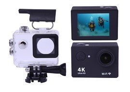 4K2 Sports Action Video Camera WiFi 2.0 inch 1080P Waterproof Helmet Camcorder Black N3