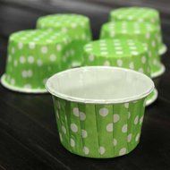Chunlin 50pcs Paper Cake Cup Cupcake Wrapper Cases Liner Muffin Baking Wedding XMAS Party (Flower) N4